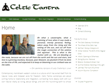 Tablet Screenshot of celtictantra.com